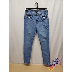 Forever 21 Mens Blue Skinny Fit Medium Wash Denim Jeans Size 32x31